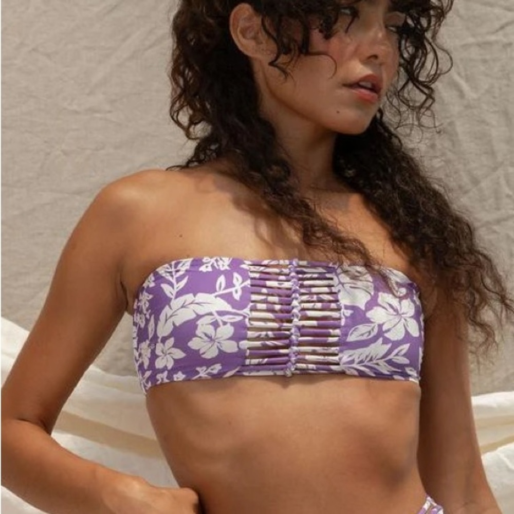 NWT Stone Fox Inez bikini top Kauai